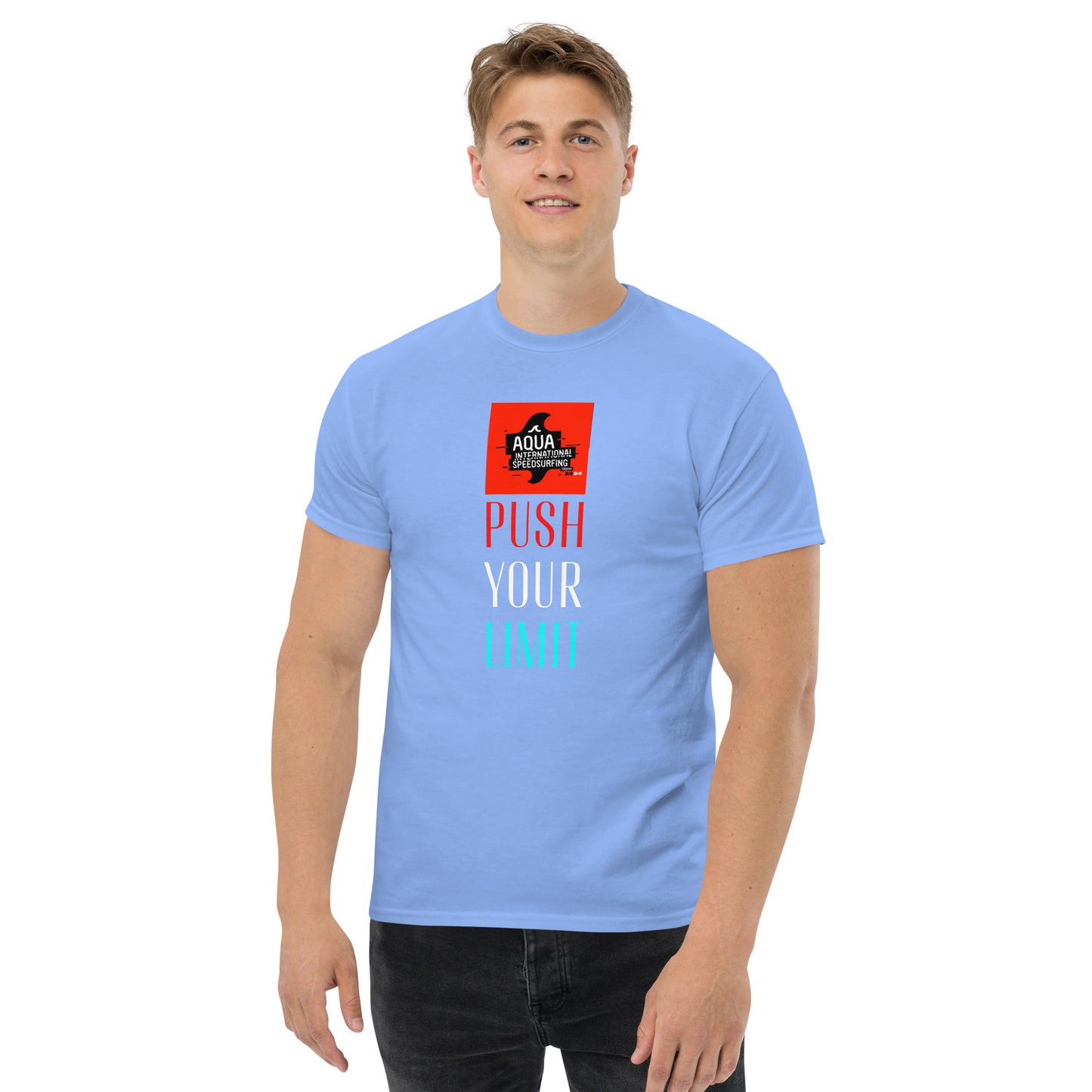 AQUA AIST - Camiseta clássica masculina