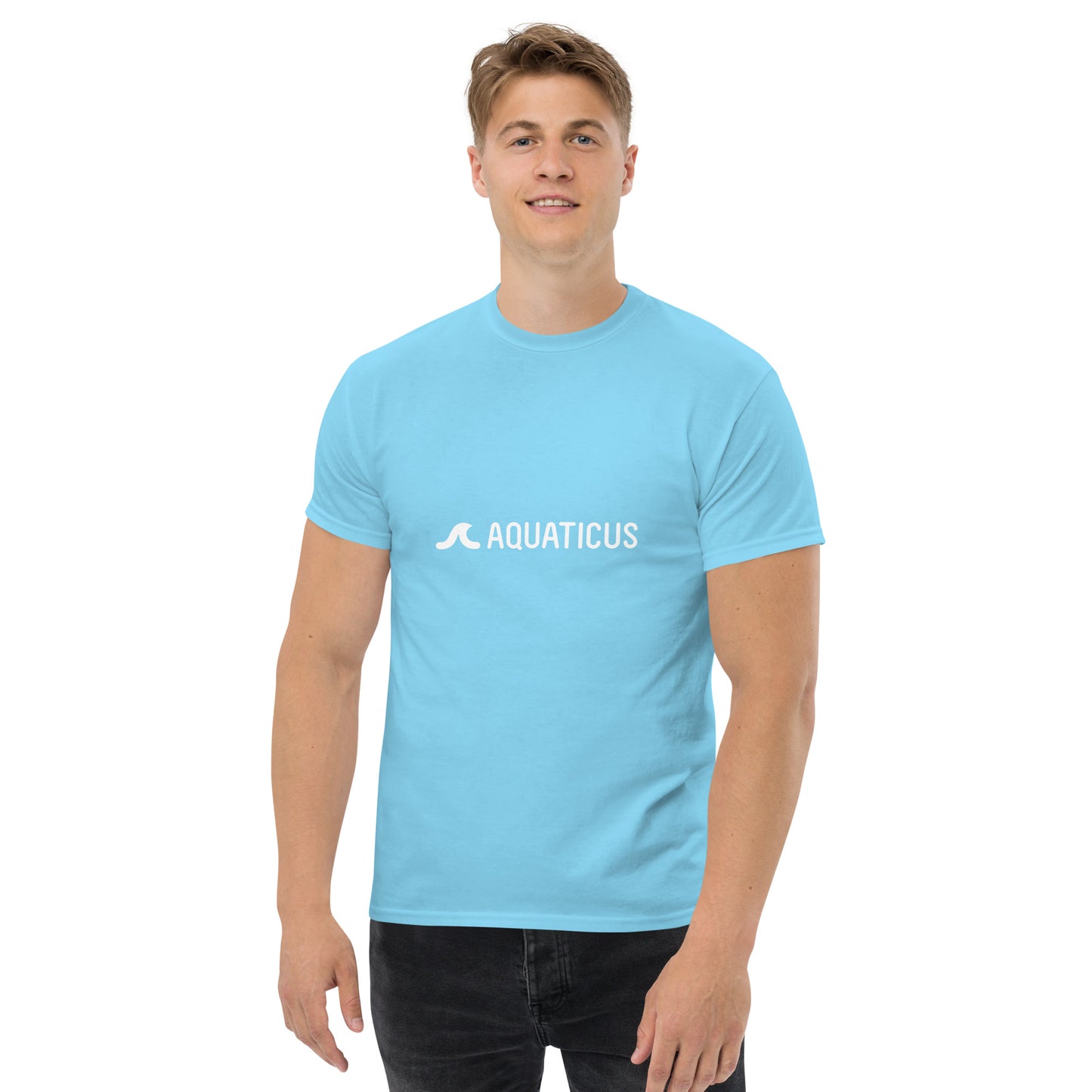 AQUATICUS - Camiseta clássica masculina