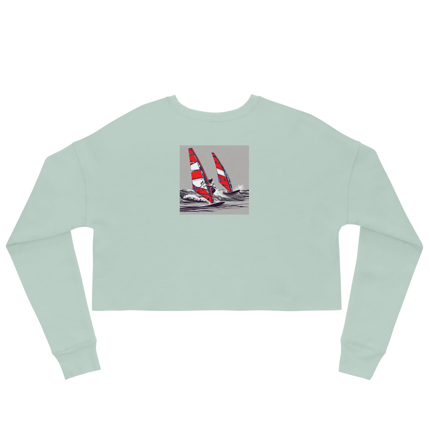 AQUA AIST - Crop Sweatshirt