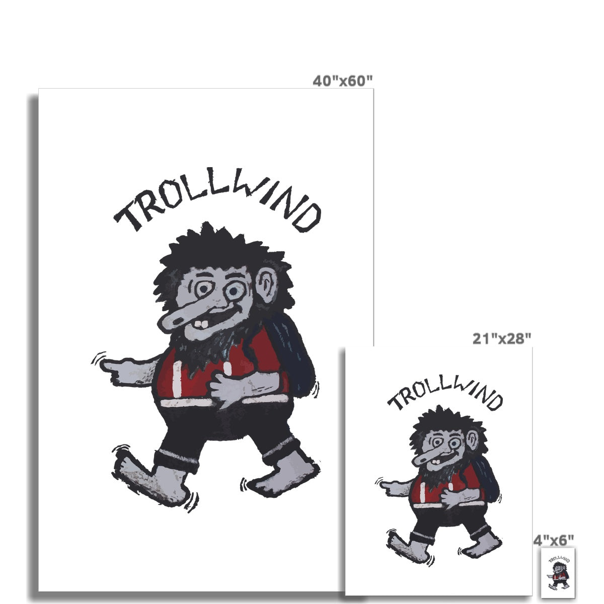 AQUA HMP2 - 10 - Trollwind 1 - Wall Art Poster