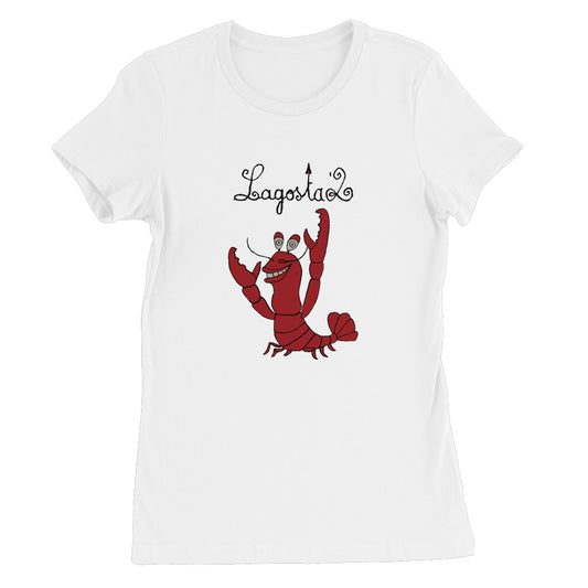 AQUA HMP2 - 06 - Lagosta - Camiseta Feminina Fine Jersey