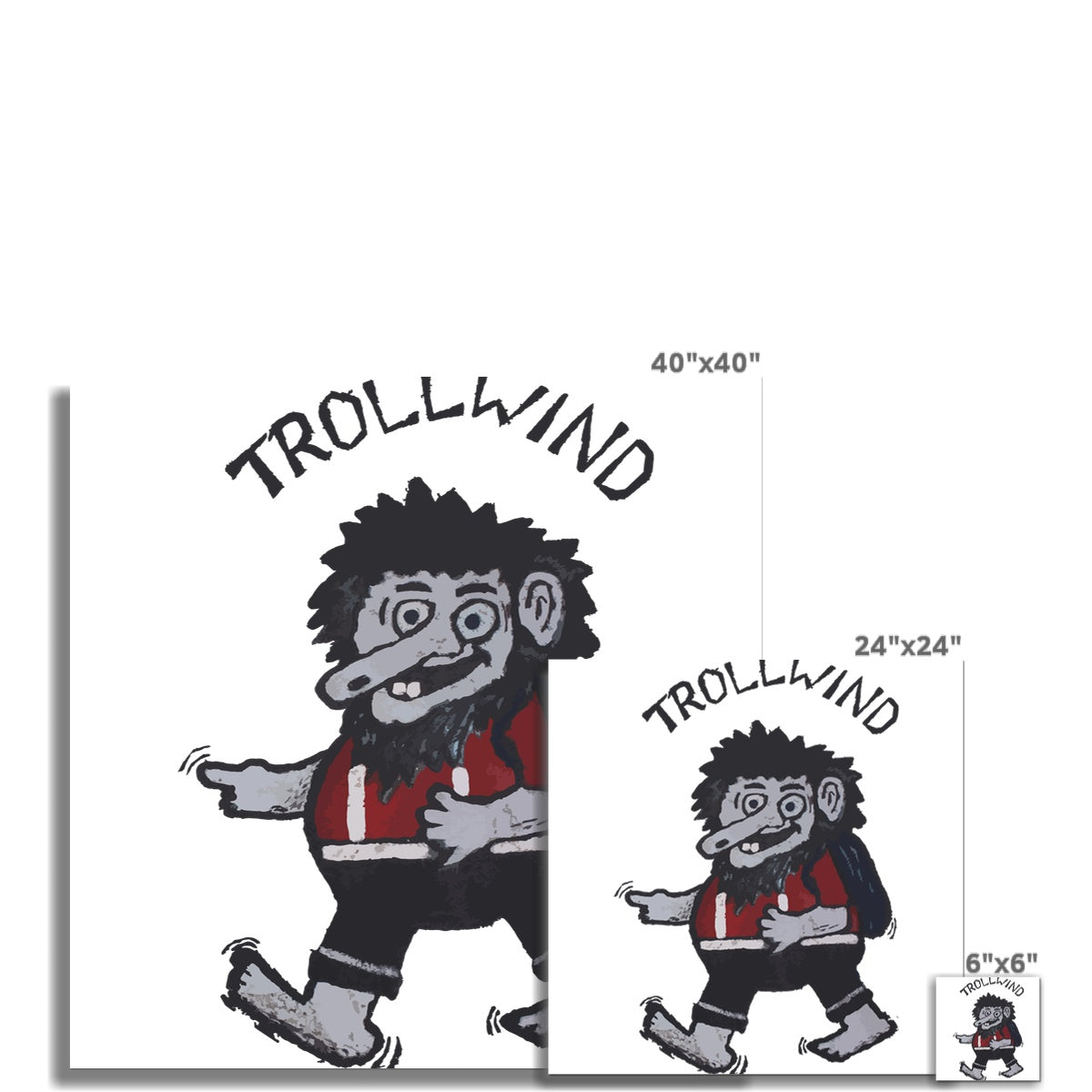 AQUA HMP2 - 10 - Trollwind 1 - Wall Art Poster