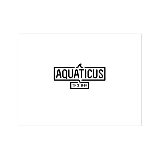 AQUA - 01- Aquaticus - Pôster de Arte de Parede