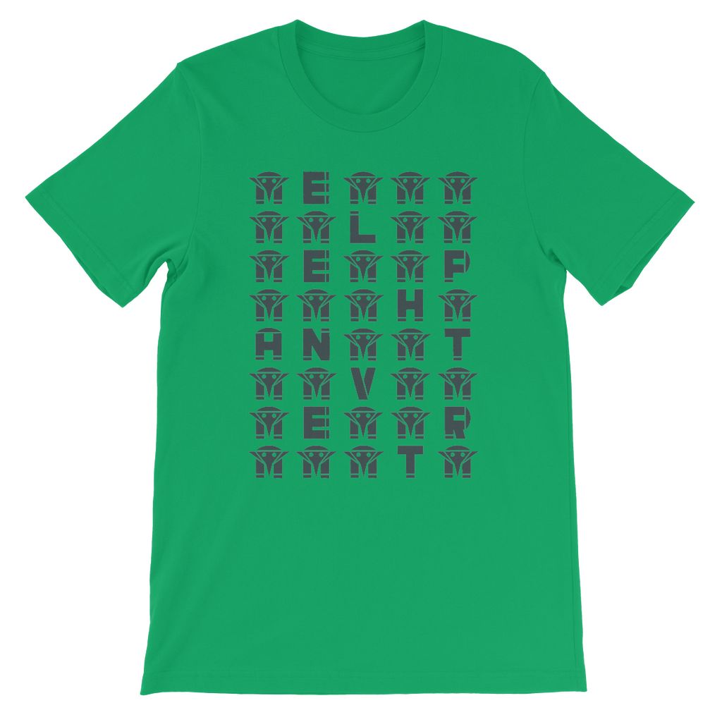 AQUA HMP2 - 04 - Elephant Vert - Kids TShirt-Apparel-AQUATICUS