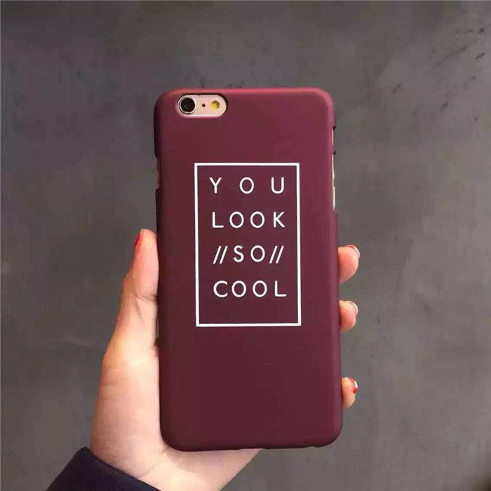 You Look So Cool iPhone Case