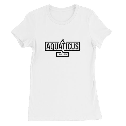 AQUA - 01- Aquaticus - Camiseta Feminina Fine Jersey