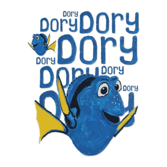 AQUA HMP2 - 03 -Dory - Temporary Tattoo