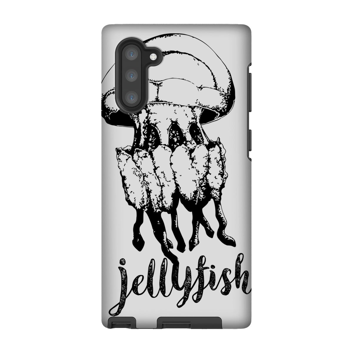 AQUA B&W - 02 - Jellyfish - Tough Phone Case