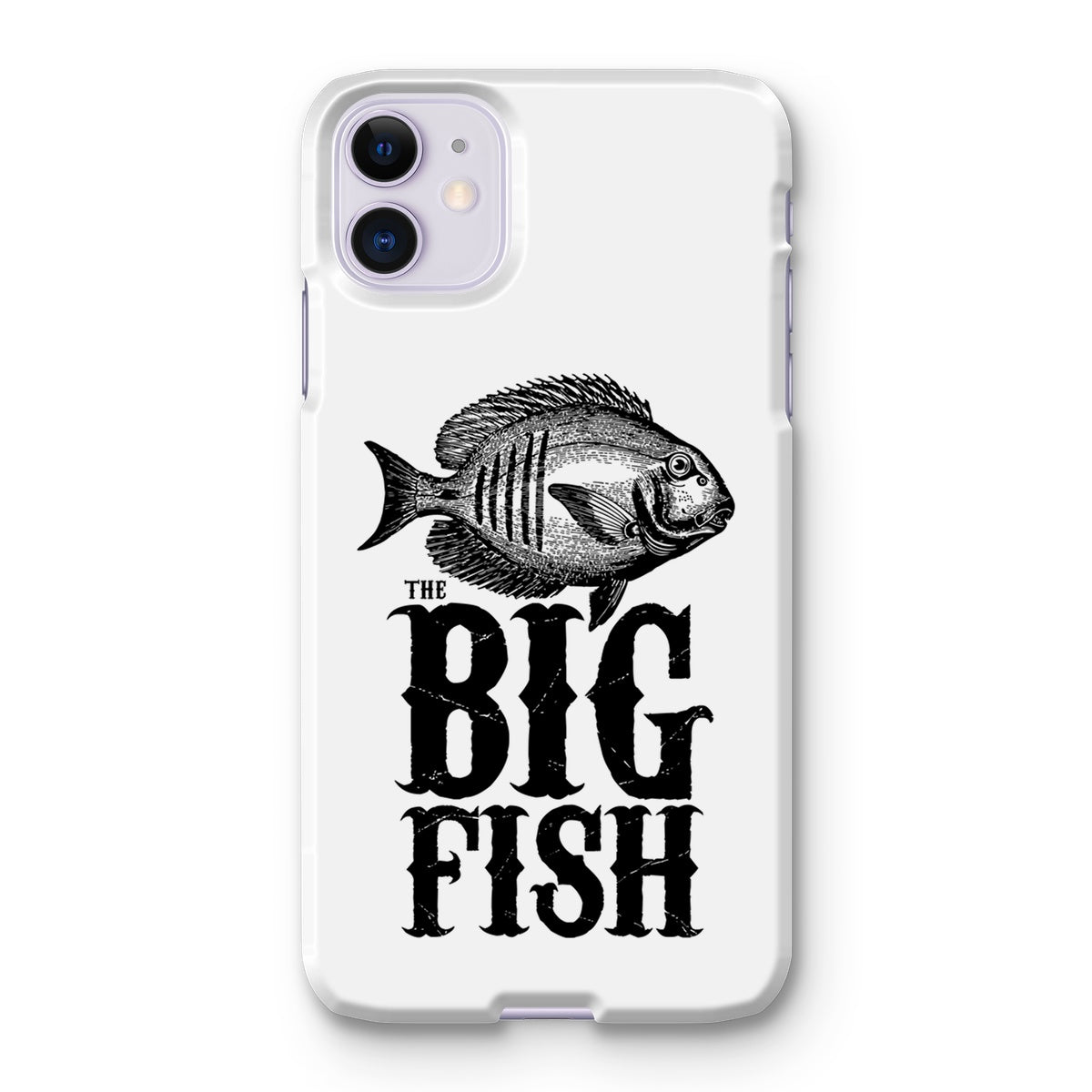 AQUA B&amp;W - 01 -Big Fish - Capa de telefone instantânea