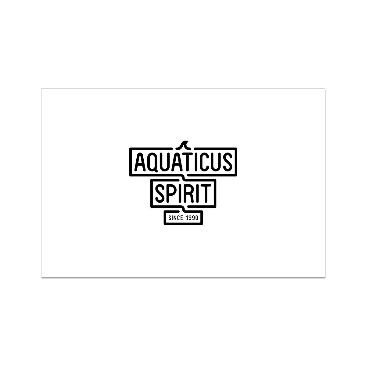 AQUA -  02 - Aquaticus Spirit - Rolled Canvas