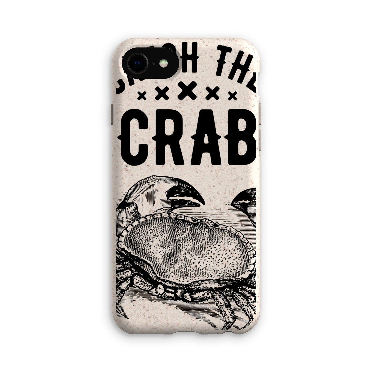 AQUA B&W - 07 - Catch the crab - Eco Phone Case