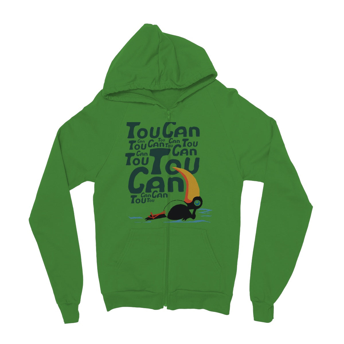 AQUA HMP2 - 09 - Toucan - Kids Zip Hoodie