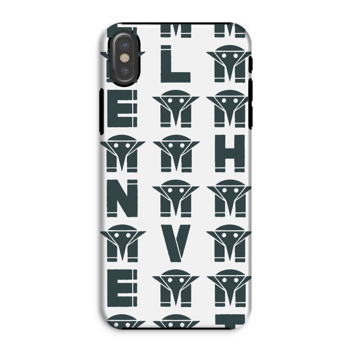 AQUA HMP2 - 04 - Elephant Vert - Tough Phone Case