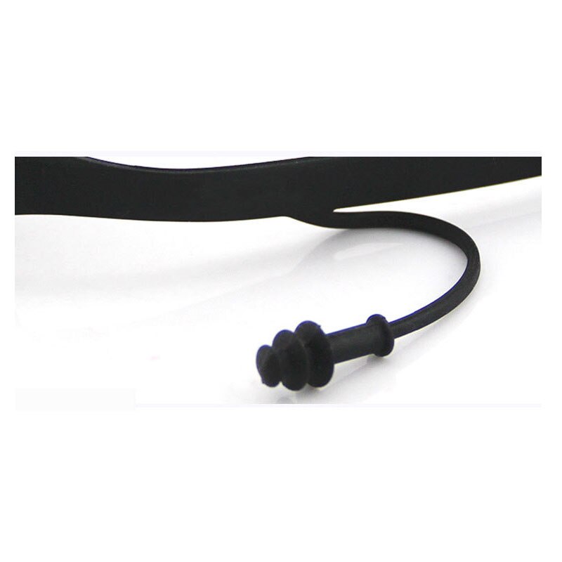 Óculos de natação para miopia, protetor de ouvido profissional para adultos, touca de silicone para piscina, antiembaçante, masculino e feminino, óculos ópticos à prova d'água