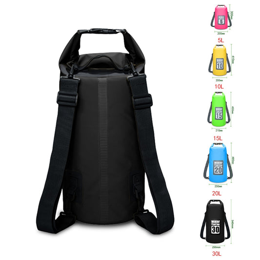 5l/10l/15l/20l/30l sacos impermeáveis ​​saco seco pvc mochila impermeável saco de esportes rafting natação mochilas saco seco impermeável