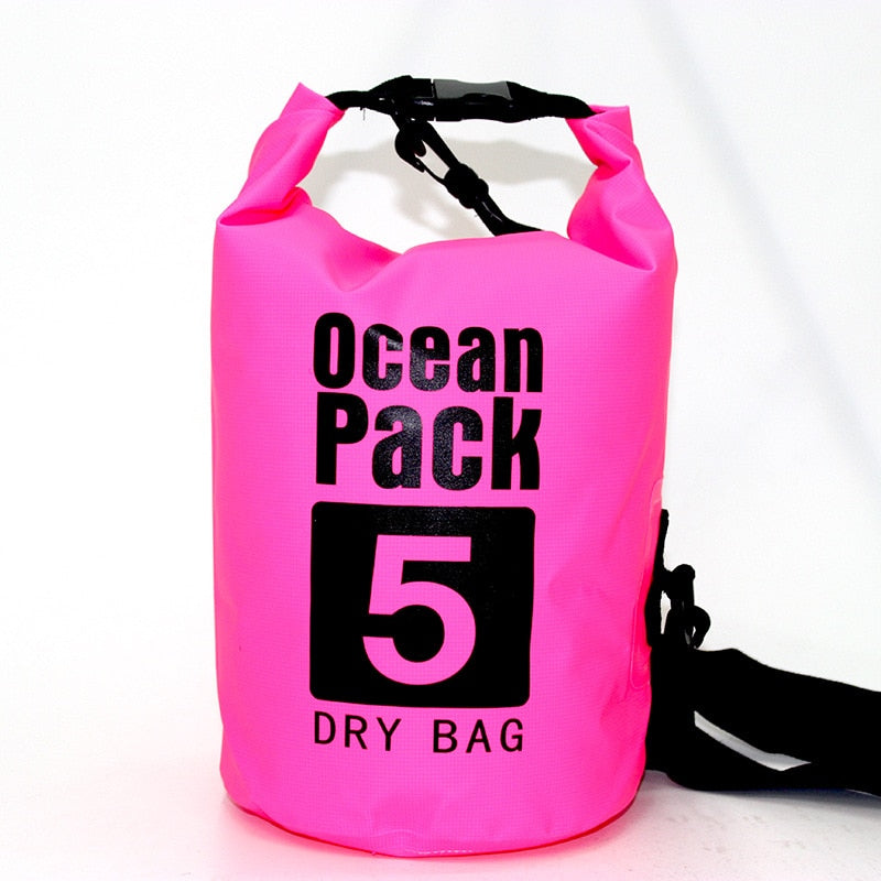 Sacos de trekking rio esporte mergulho balde saco oceano pacote ombro deriva saco ao ar livre à prova dwaterproof água natação flutuante saco secagem