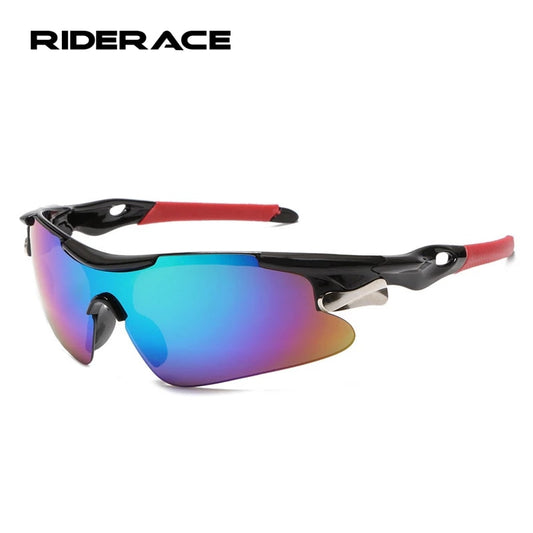 Outdoor Fahrradbrille Rennrad Sonnenbrille PC Sport Winddichte Sonnenbrille Neue Reitlichtbrille Mehrfarbige Fahrradbrille