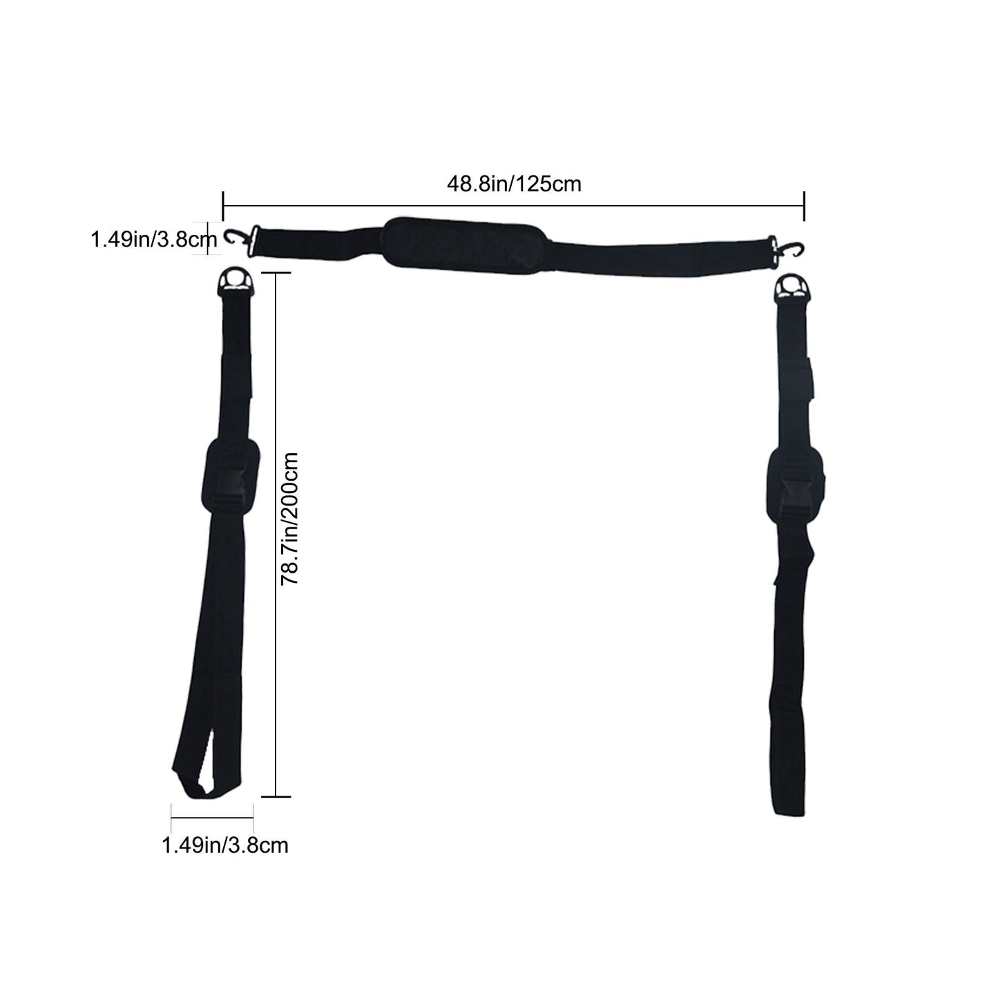 Prancha de surf ajustável ombro carry sling stand up paddleboard cinta sup board barbatanas paddle wakeboard surf caiaque unisex
