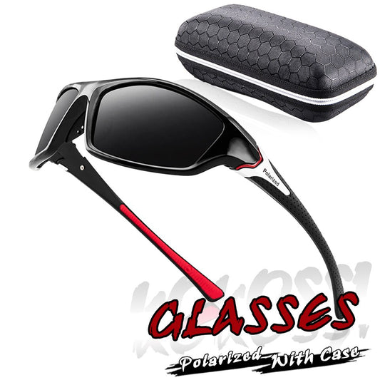 Kokossi óculos de sol polarizados condução esporte raios ultravioleta moda wear festa universal clássico óculos de sol com caso