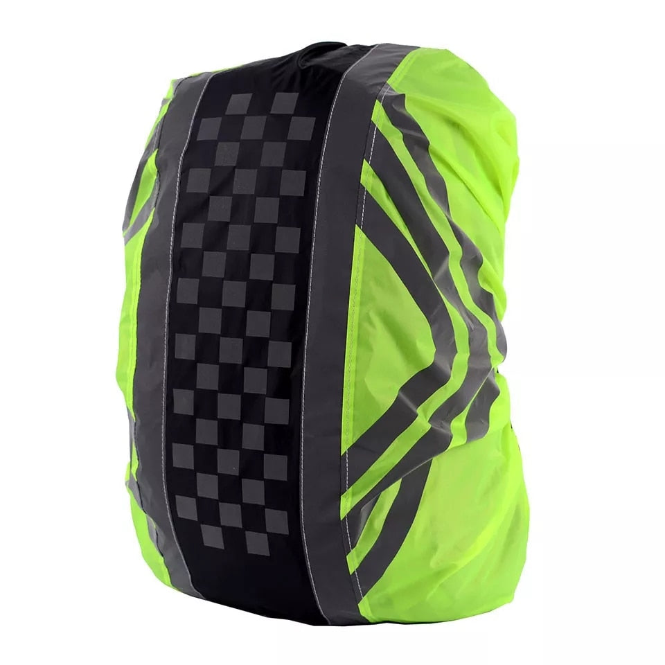 20-55L New Reflective Backpack Cover Sport Bag Covers Rain Cover Backpack Outdoor Riding Dustproof Waterproof Rainproof Covers