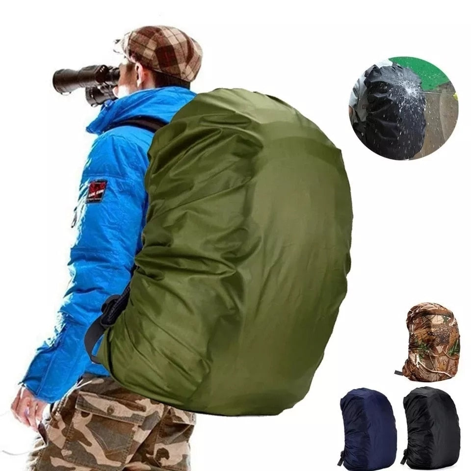 15-65l mochila impermeável capa de chuva, capa à prova de poeira para mochila, capa à prova de chuva acampamento ao ar livre caminhadas saco de escalada capa de chuva