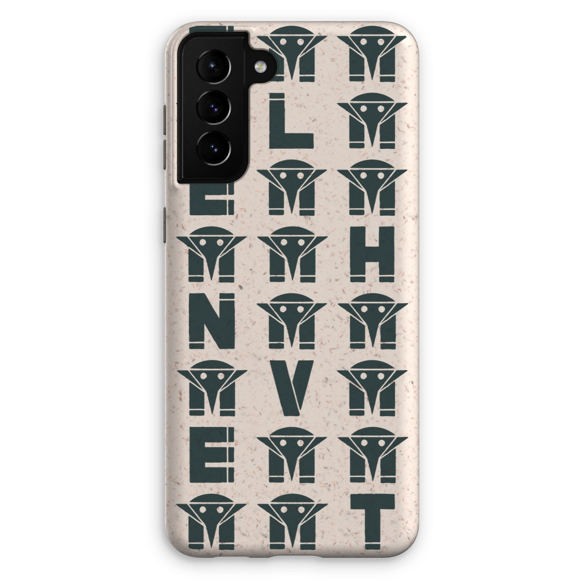 AQUA HMP2 - 04 - Elephant Vert - Eco Phone Case