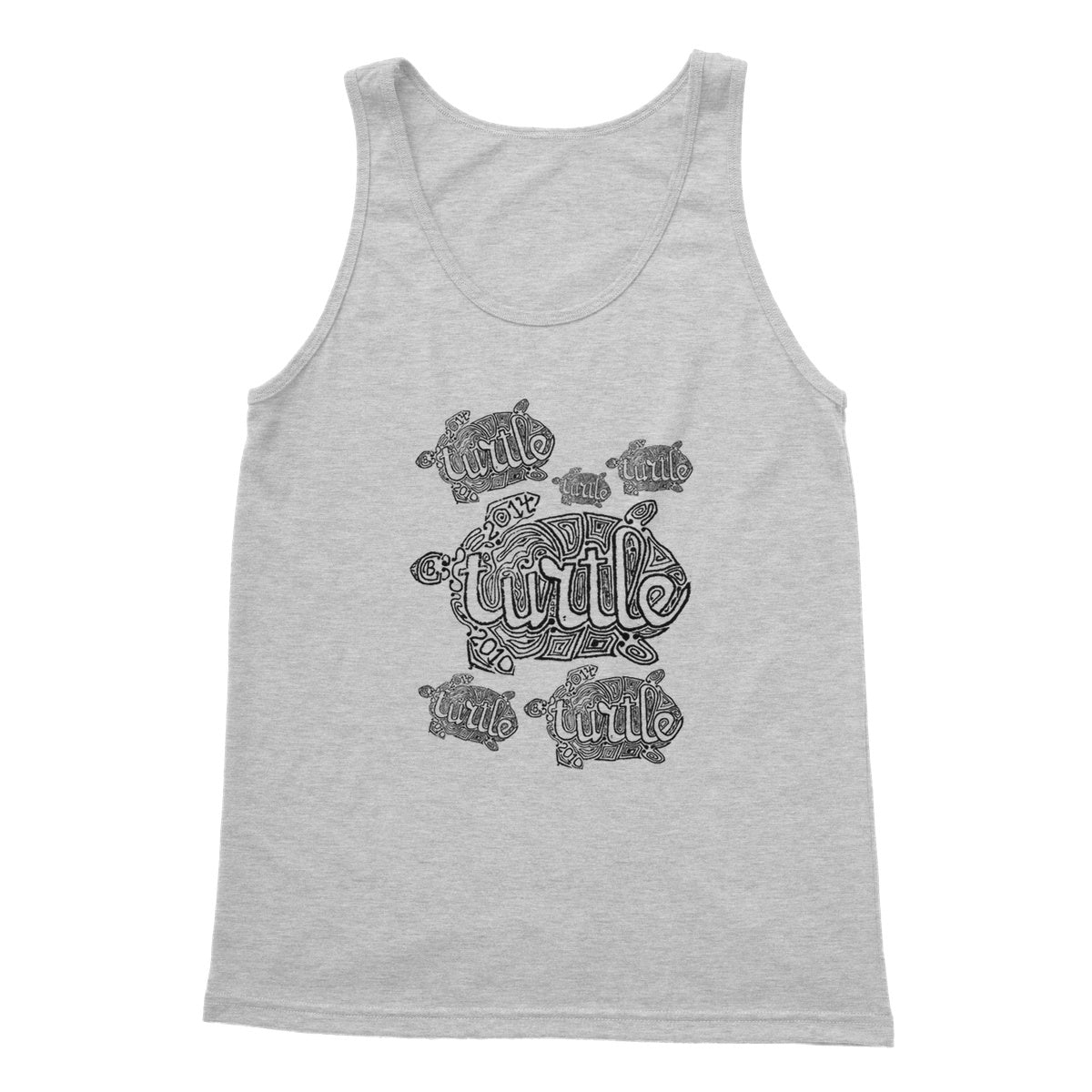 AQUA HMP2 - 12 - Turtle - Softstyle Tank Top