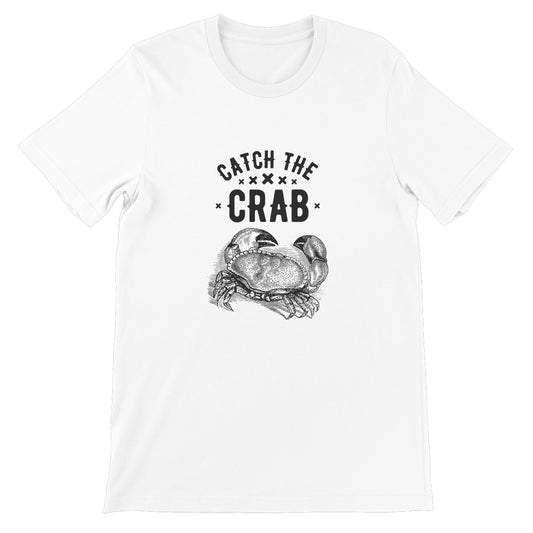 AQUA B&amp;W - 07 - Fang die Krabbe - Unisex-T-Shirt aus feinem Jersey