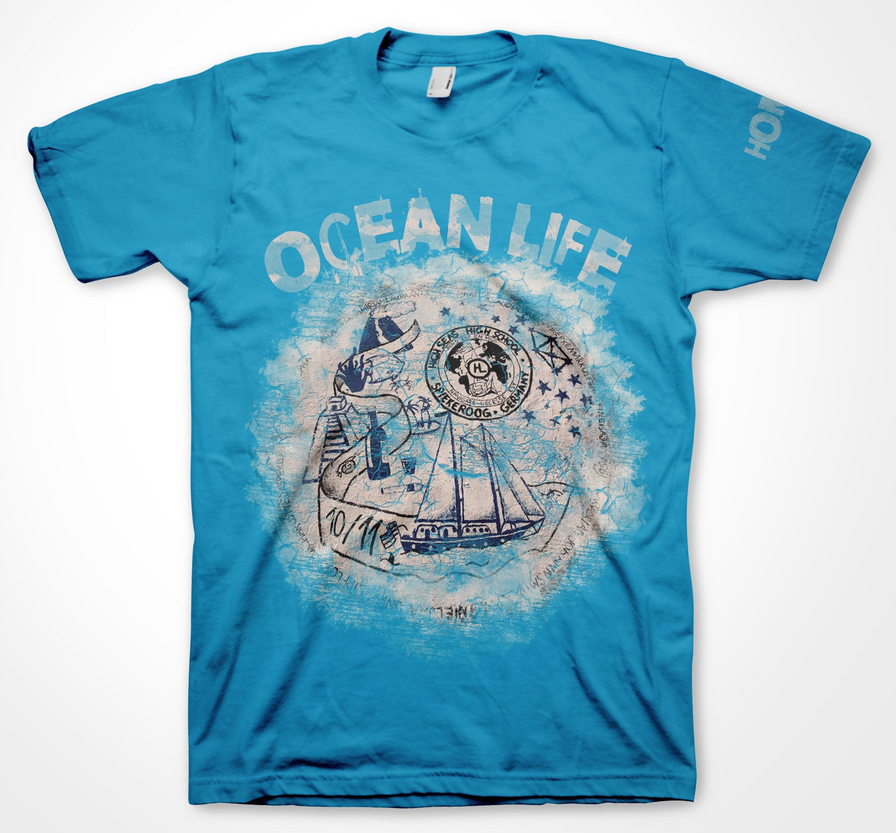 AQUA HMP - T-Shirt 08 - Ocean Life-T-Shirts-AQUATICUS