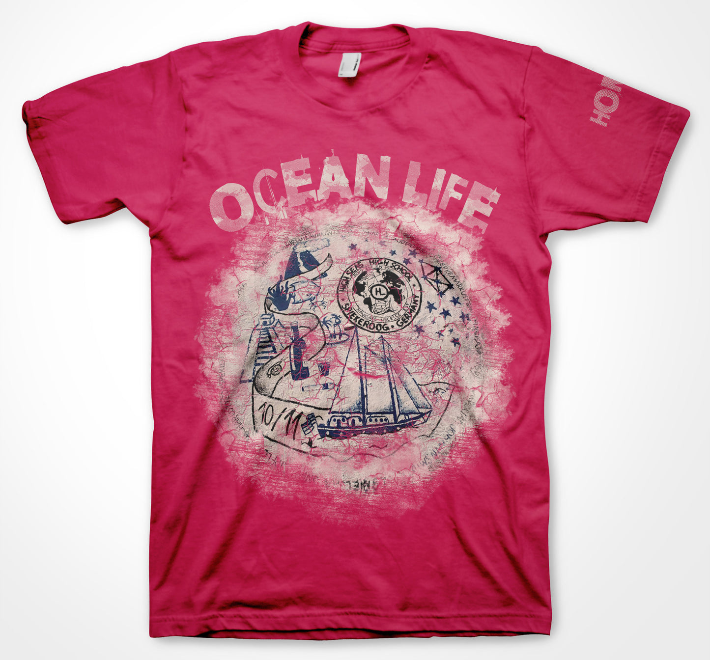 AQUA HMP - T-Shirt 08 - Ocean Life-T-Shirts-AQUATICUS