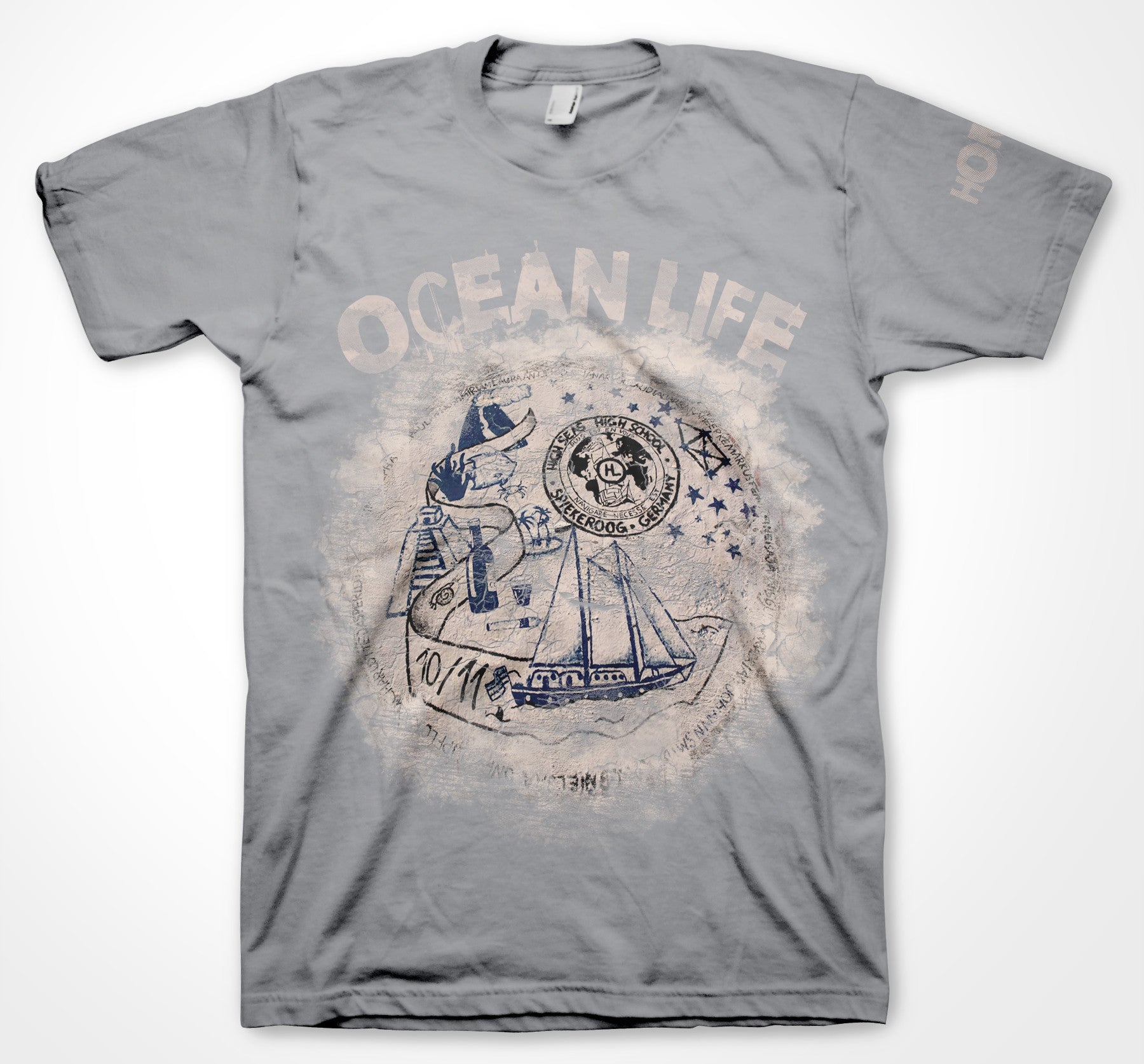 AQUA HMP - T-Shirt 08 - Ocean Life-T-Shirts-AQUATICUS