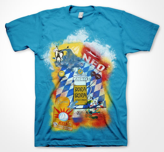 AQUA HMP - T-Shirt 04 - Bora Bora-T-Shirts-AQUATICUS