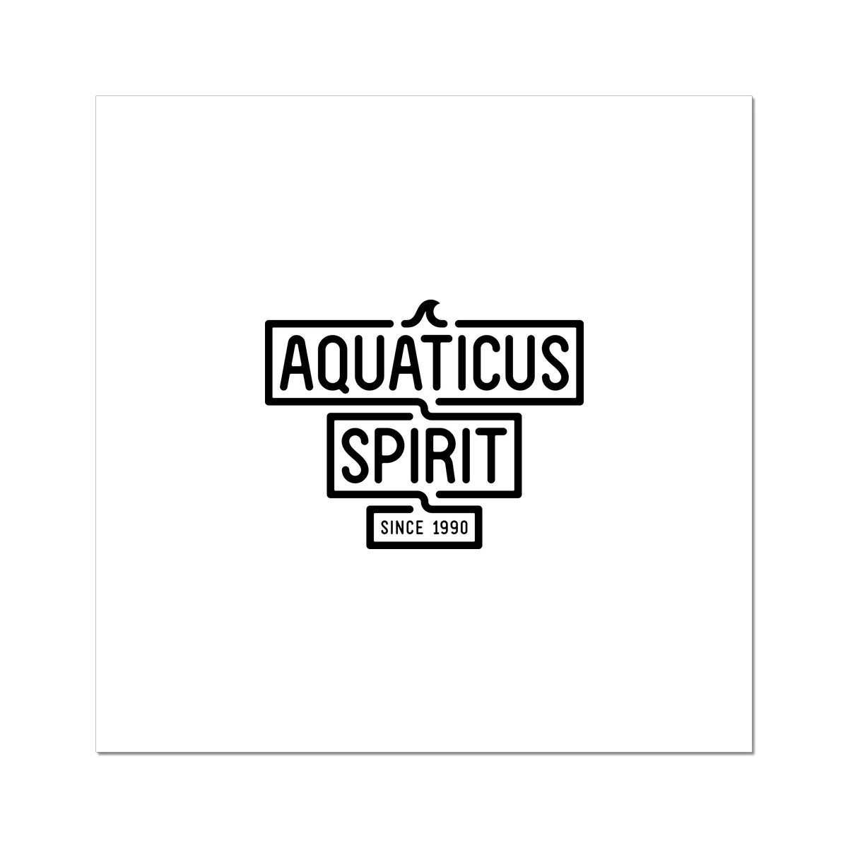 AQUA -  02 - Aquaticus Spirit - Rolled Canvas