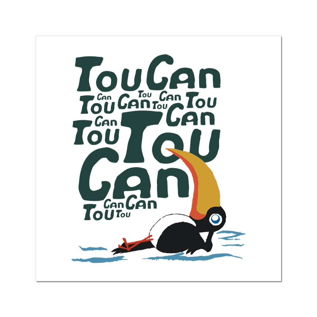 AQUA HMP2 - 09 - Toucan - Rolled Canvas