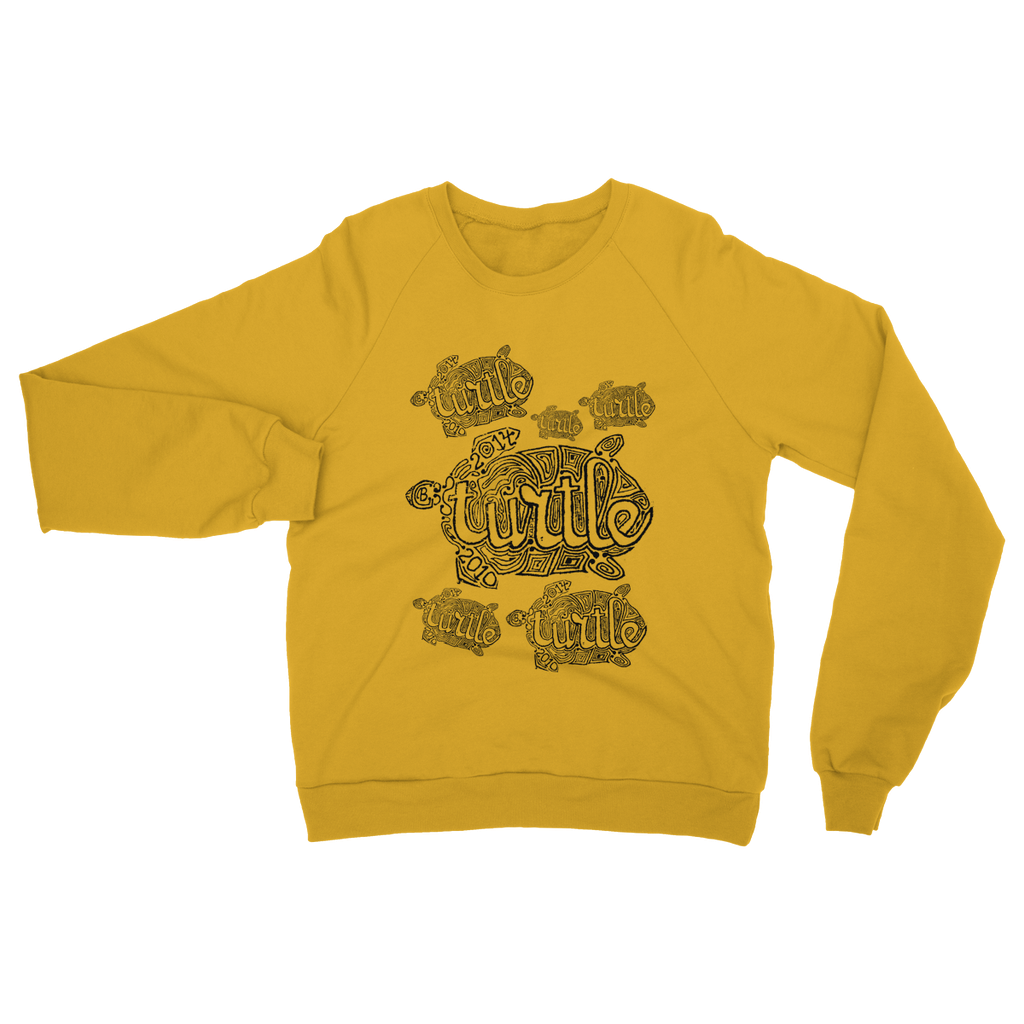AQUA HMP2 - 12 - Turtle - Heavy Blend Crew Neck Sweatshirt-Apparel-AQUATICUS