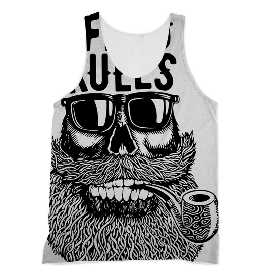 AQUA B&W - 04 - No Rules - Sublimation Vest-Apparel-AQUATICUS