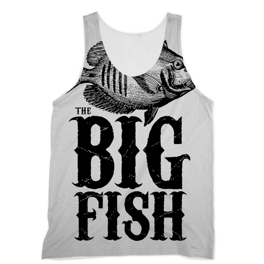 AQUA B&W - 01 -Big Fish - Sublimation Vest-Apparel-AQUATICUS