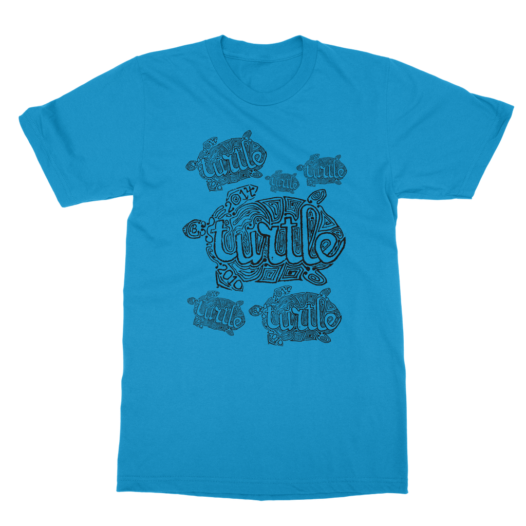 AQUA HMP2 - 12 - Turtle - Softstyle Ringspun T-Shirt-Apparel-AQUATICUS