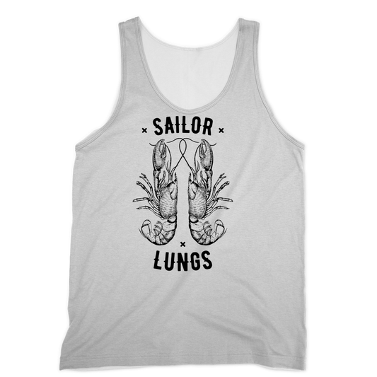 AQUA B&W - 06 - Sailing Lungs - Sublimation Vest-Apparel-AQUATICUS