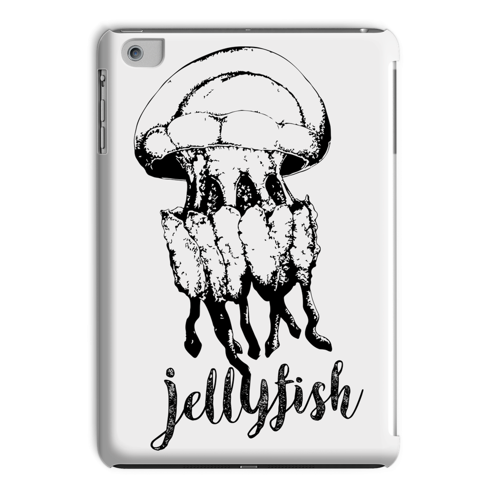 AQUA B&W - 02 - Jellyfish - Tablet Case-Phone & Tablet Cases-AQUATICUS