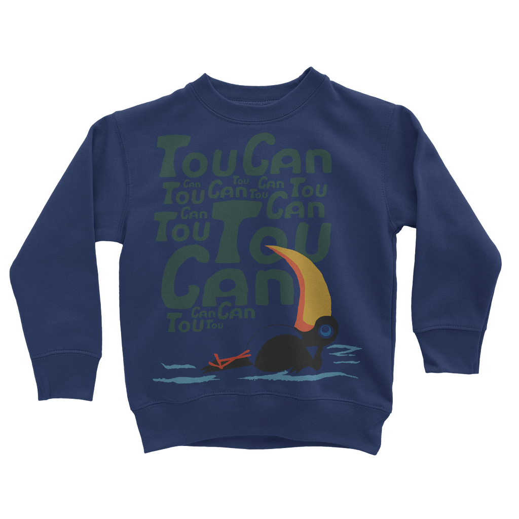 AQUA HMP2 - 09 - Toucan - Kids Sweatshirt-Apparel-AQUATICUS