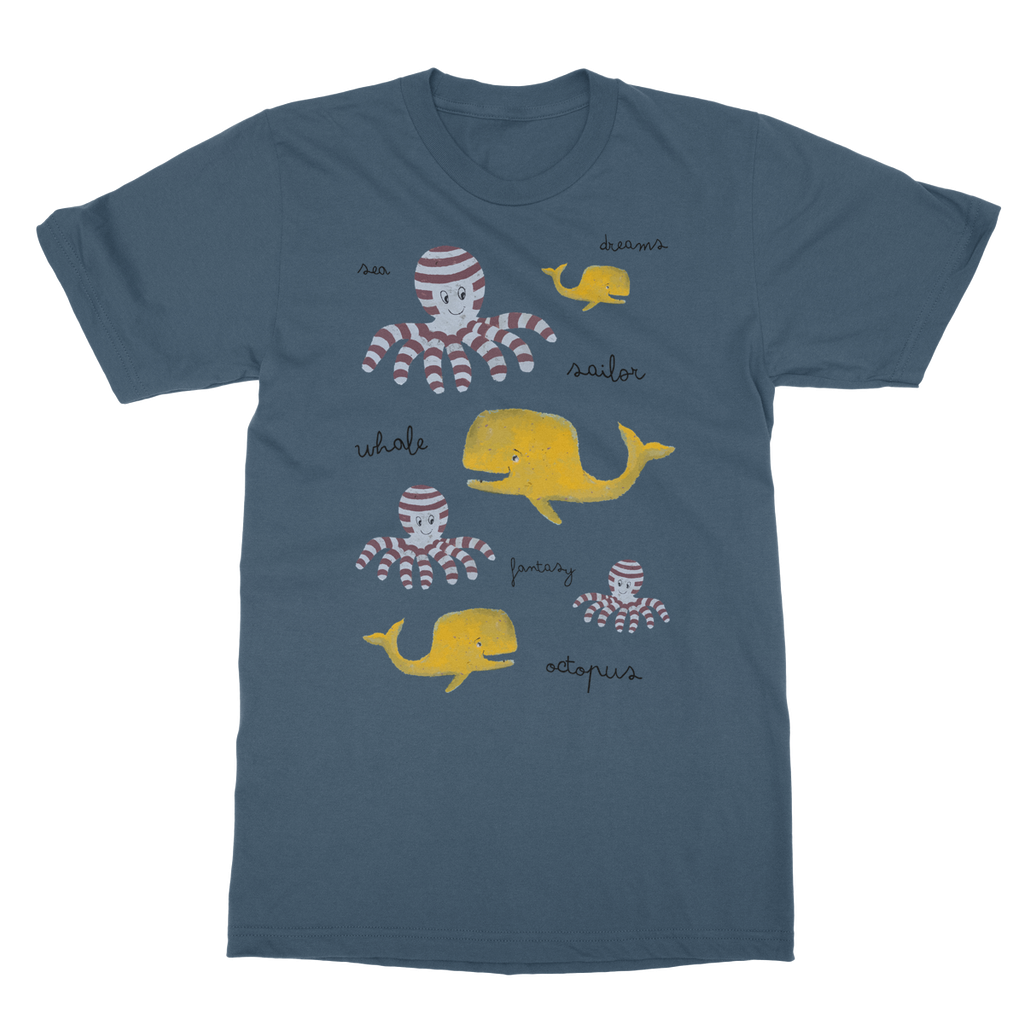 AQUA HMP2 - 05 - Kids - Softstyle Ringspun T-Shirt-Apparel-AQUATICUS