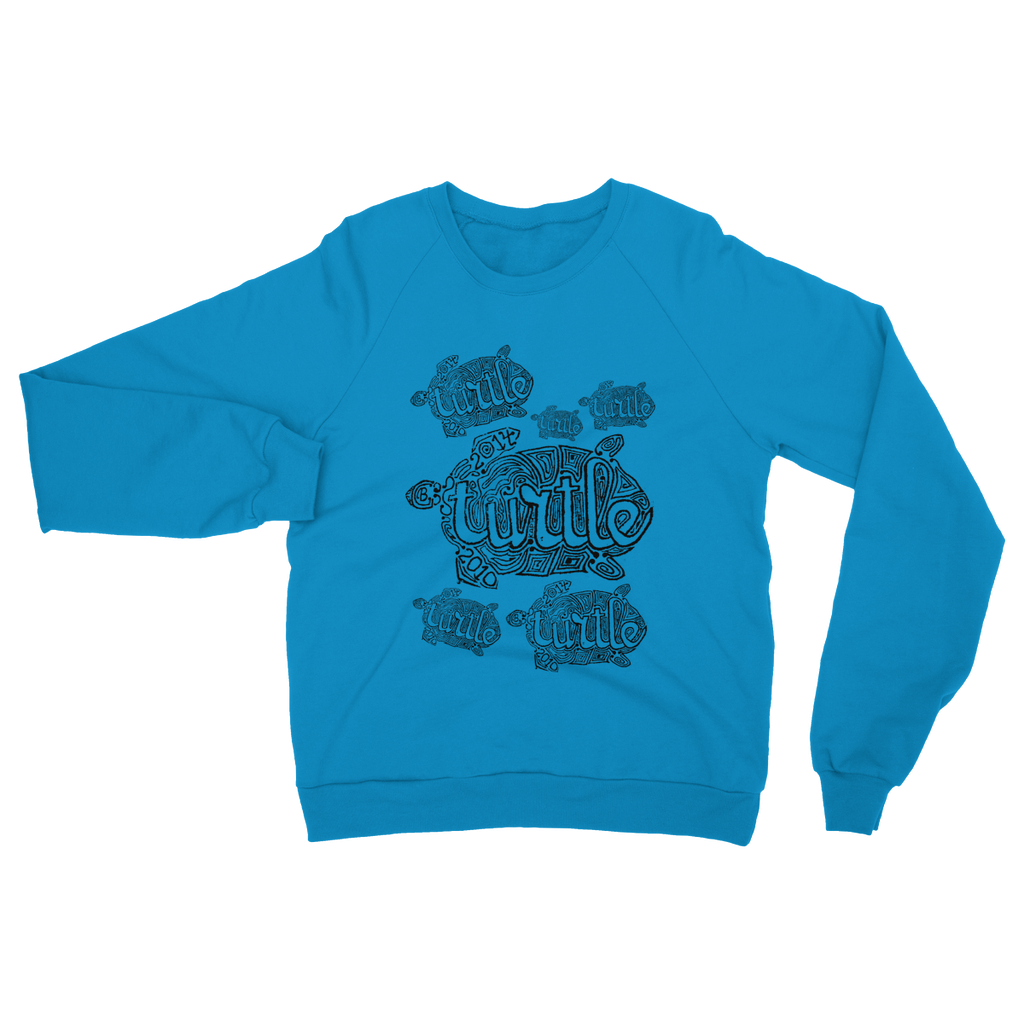 AQUA HMP2 - 12 - Turtle - Heavy Blend Crew Neck Sweatshirt-Apparel-AQUATICUS