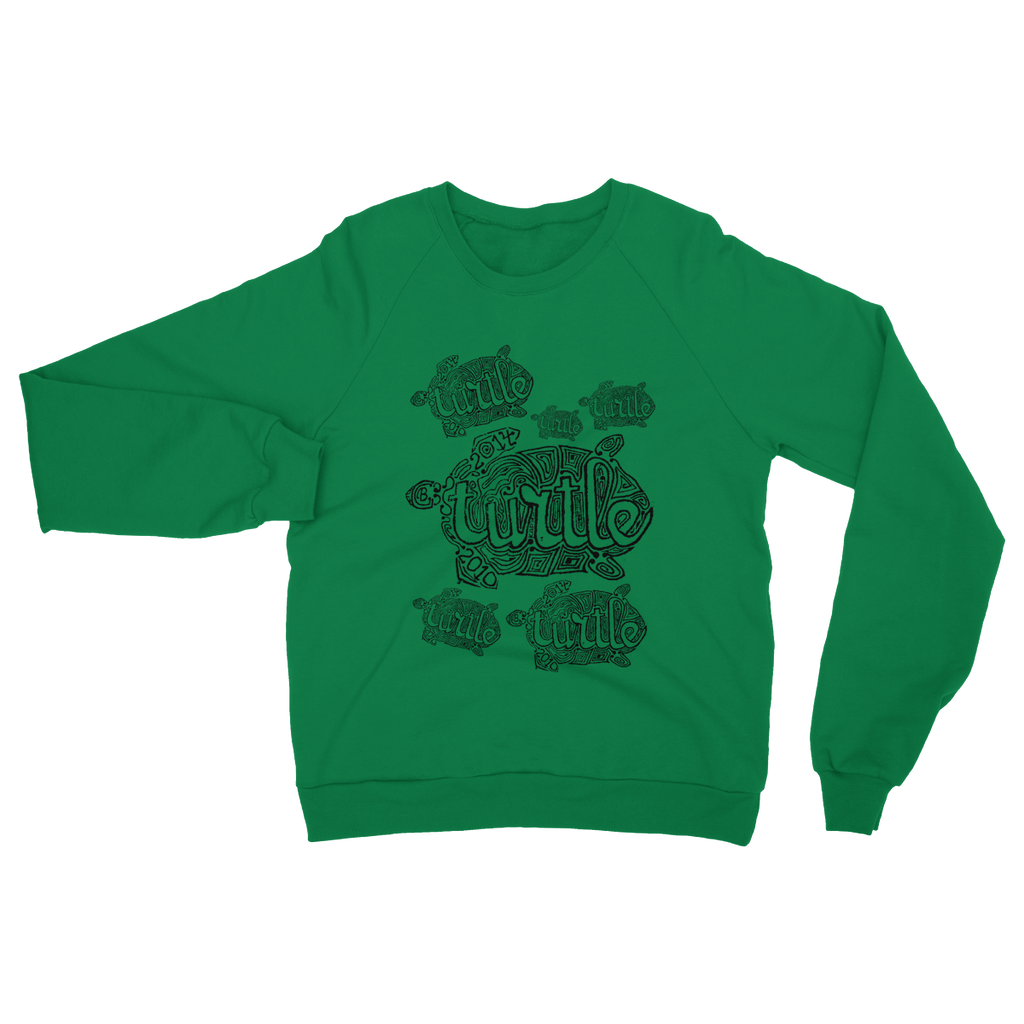 AQUA HMP2 - 12 - Turtle - Heavy Blend Crew Neck Sweatshirt-Apparel-AQUATICUS